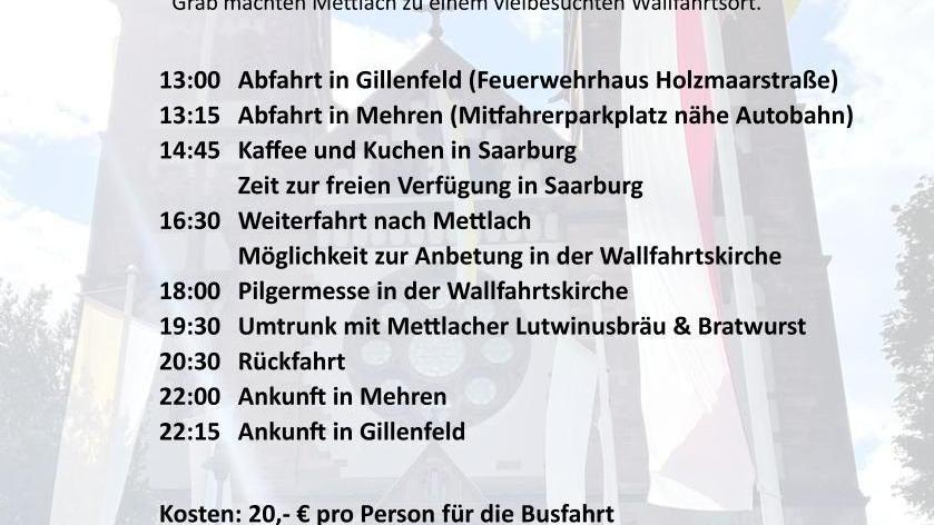 Mettlach Wallfahrt